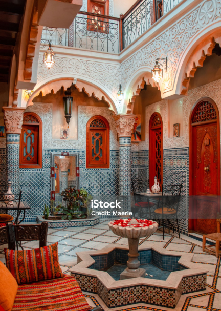 moroccan riad - travel to morocco - marrakech