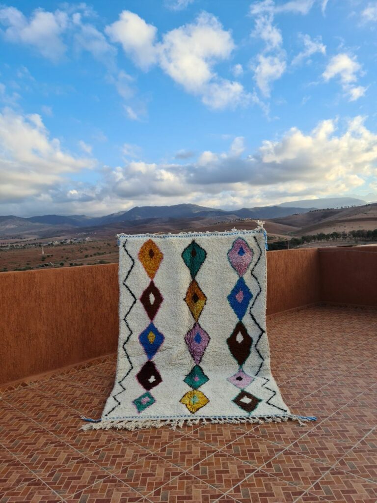 vintage moroccan rug - Azilal rugs