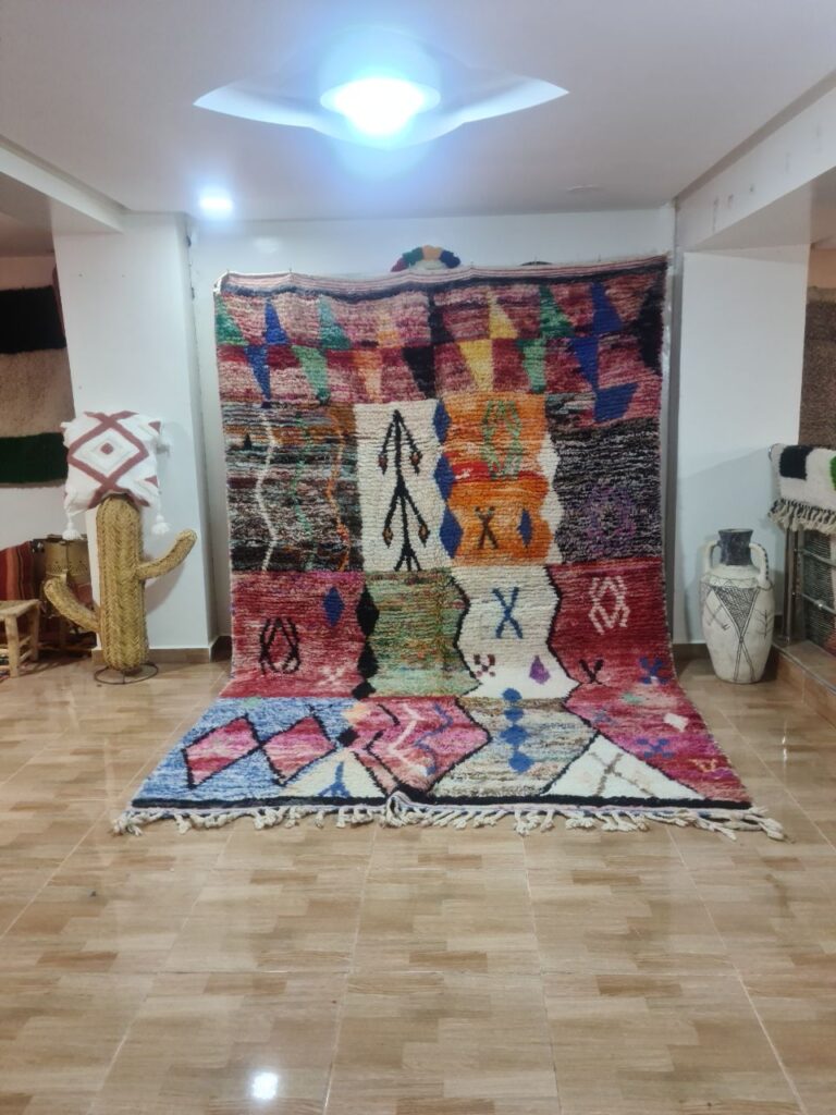 vintage moroccan rug - boujad rugs