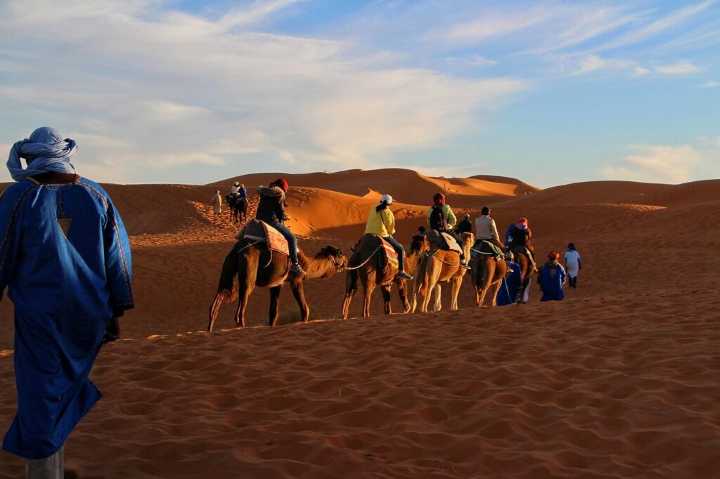 the Sahara Desert